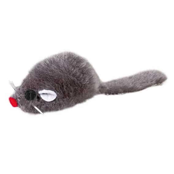 Игрушка для кошки в виде пушистой мыши 5 см TRIXIE (4052) - фото 1 - id-p182574709