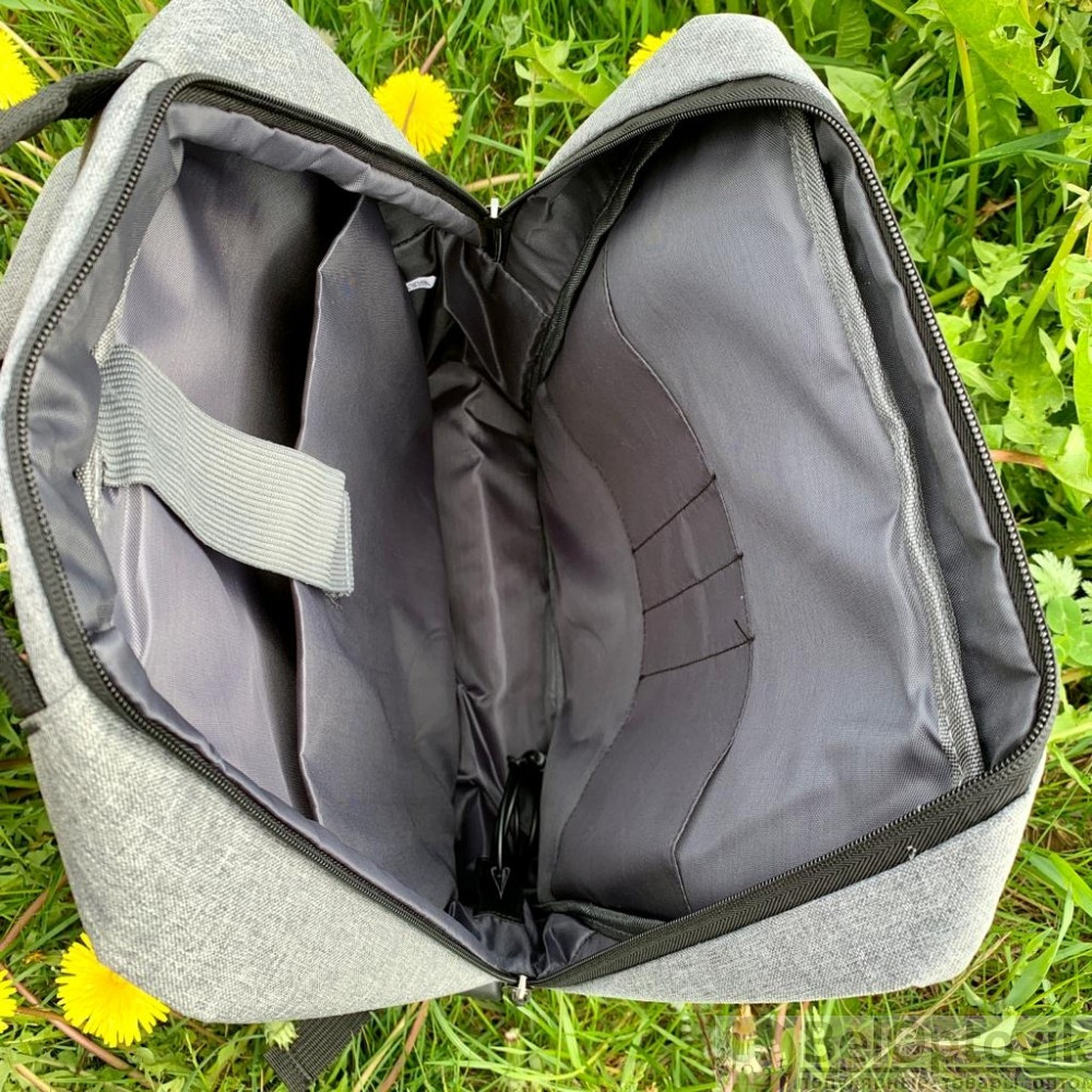 Городской рюкзак "Кембридж" с USB и отделением для ноутбука до 14.5" - фото 9 - id-p182575089