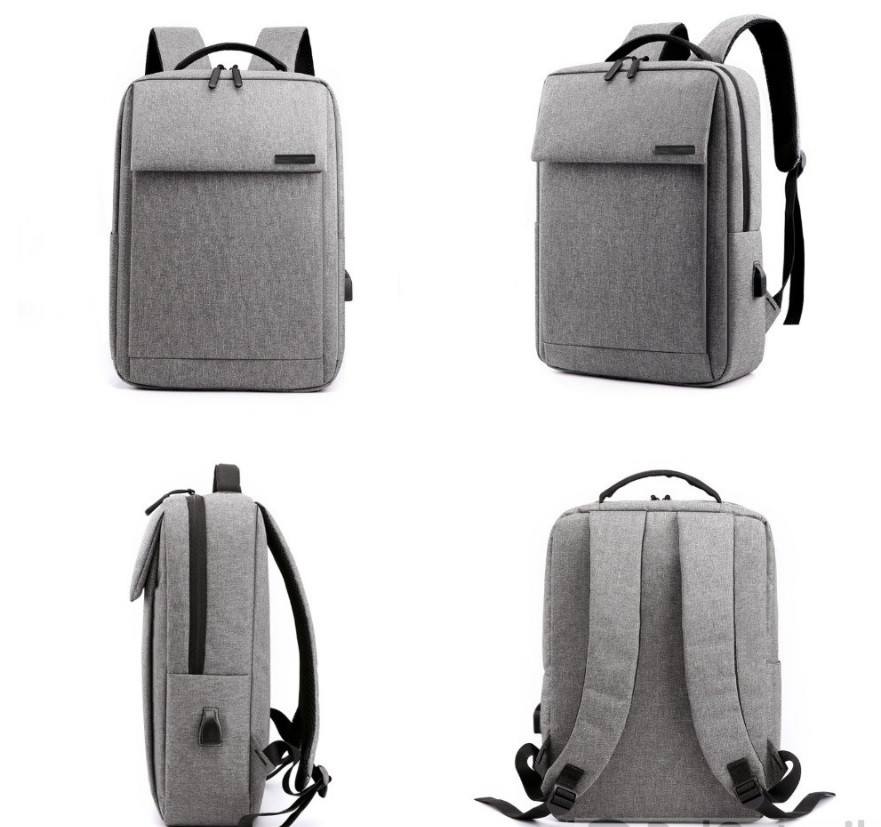 Городской рюкзак "Кембридж" с USB и отделением для ноутбука до 14.5" - фото 1 - id-p182575089