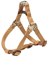 Шлея для собак "TRIXIE" "Premium Harness" S карамель (204414)