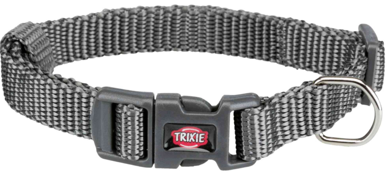 Ошейник для собак TRIXIE Premium Collar 30-45 см/15 мм (графит) - фото 1 - id-p182574342