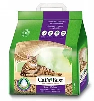 Древесный наполнитель Cat's Best Smart Pellets 5 л (2.5 кг) - фото 1 - id-p182574489