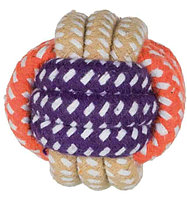 Игрушка для собак "TRIXIE" в виде мячика, хлопковая, 6 см.