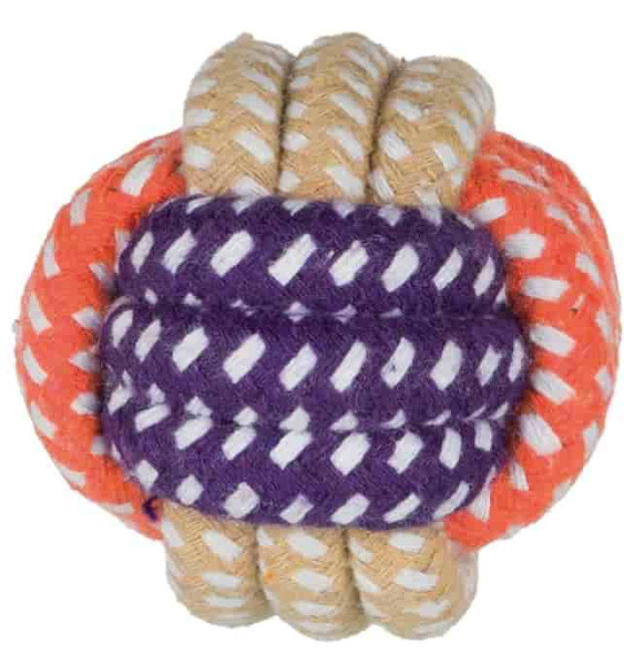 Игрушка для собак "TRIXIE" в виде мячика, хлопковая, 6 см. - фото 1 - id-p182574582