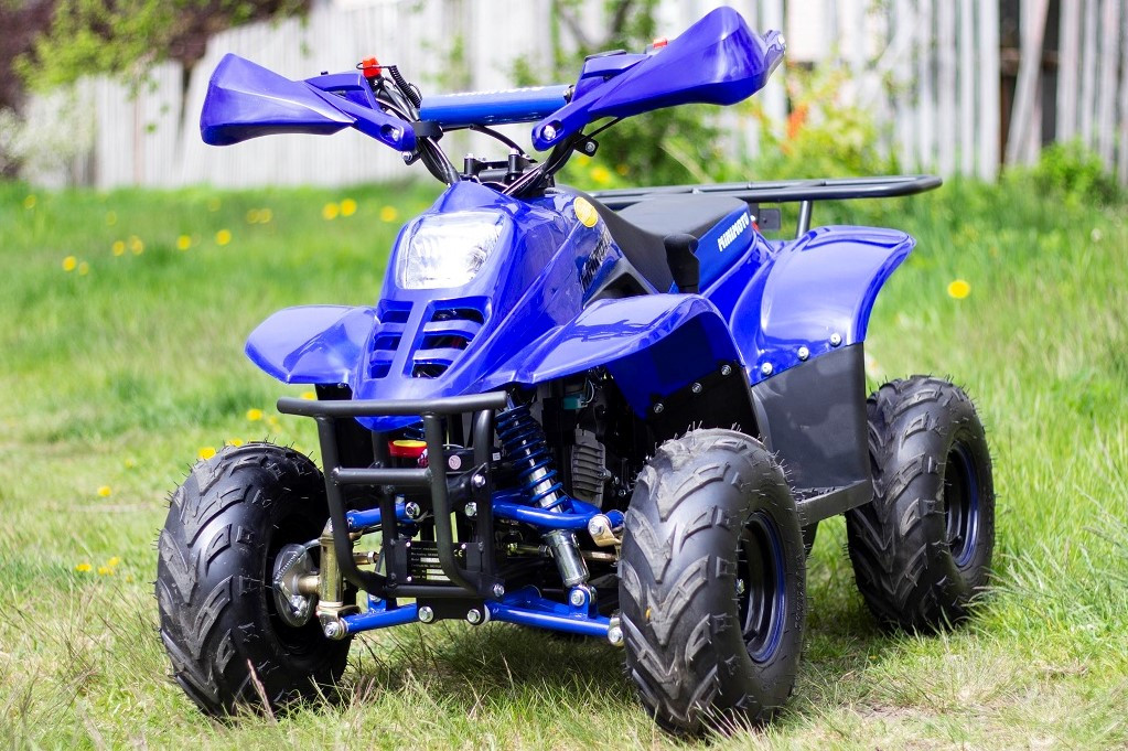 Квадроцикл детский 125cc BiGFoot синий - фото 1 - id-p64386035