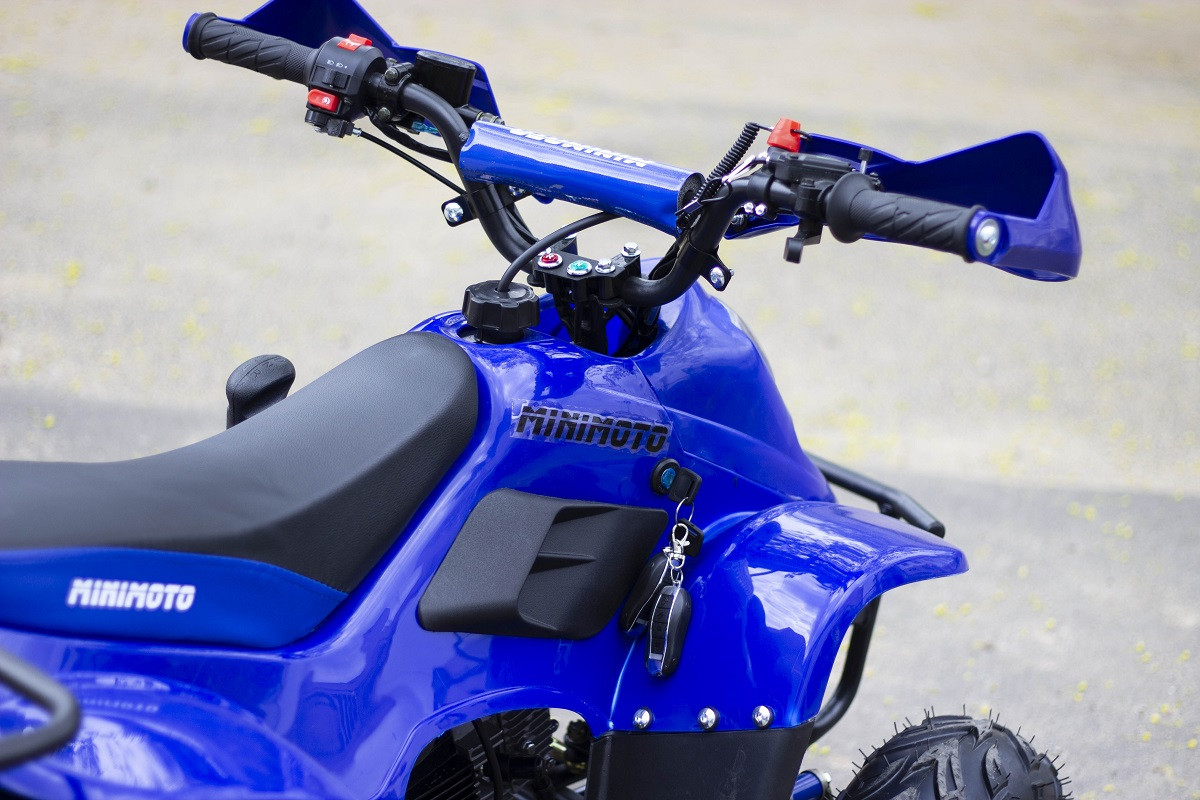 Квадроцикл детский 125cc BiGFoot синий - фото 4 - id-p64386035