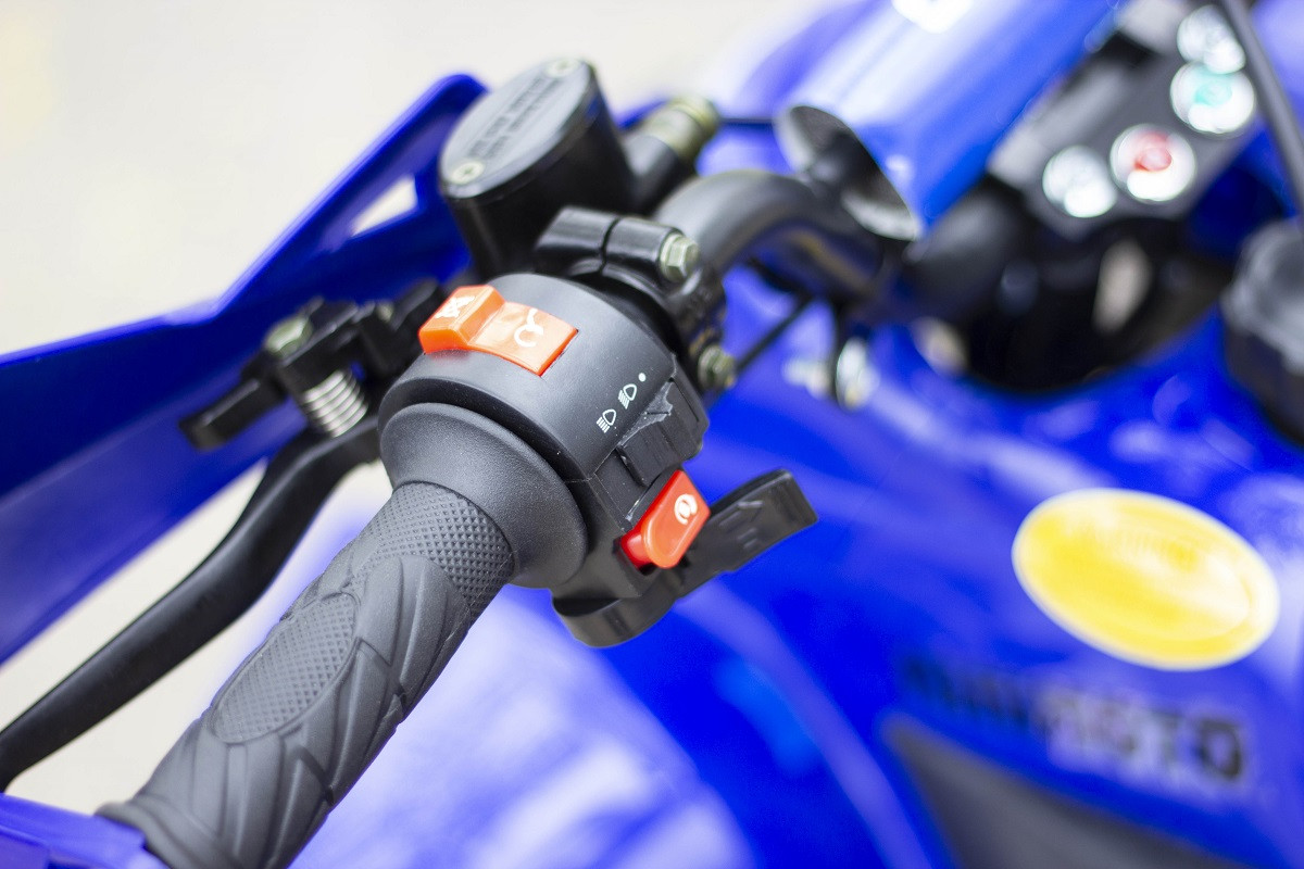 Квадроцикл детский 125cc BiGFoot синий - фото 5 - id-p64386035