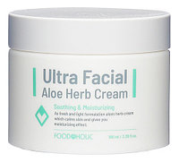 FOODAHOLIC Крем для лица с экстрактом алоэ вера Ultra Facial Aloe Herb Cream 100мл Подробнее: h