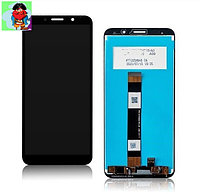 Экран для Huawei Honor 9S с тачскрином, цвет: черный