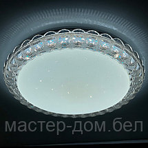 Светодиодный светильник 2077/450 WH+BK RGB, фото 3