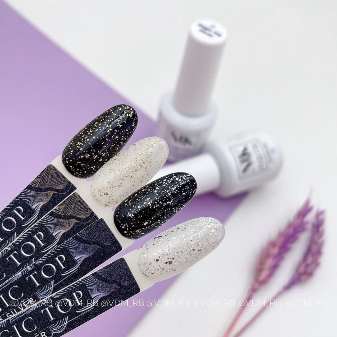 Топ Magic Nik Nails SILVER, 15 мл