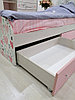 Кровать с ящиками КР-10 Малибу (ясень белый/айскрим/белый фп) фабрика БТС, фото 4