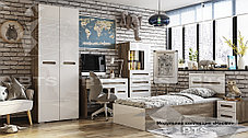 Модульная спальня для подростка Наоми 2 (2 варианта цвета) фабрика БТС, фото 2