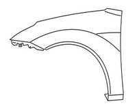 Крыло правое ФОРД ФОКУС (Амеркика) с 2000г - 2004г * F010V