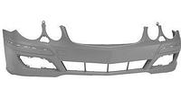 Бампер передний МЕРСЕДЕС Е-КЛАСС (W211) с 2006г - 2009г (элеганс авнгард) *
