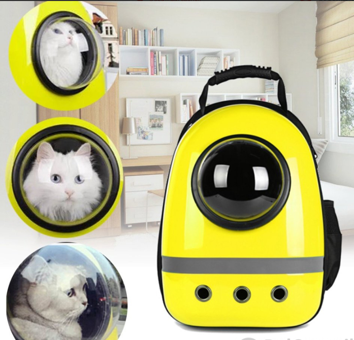 Рюкзак - переноска для домашних кошек с илюминатором CosmoPet - фото 1 - id-p182587378