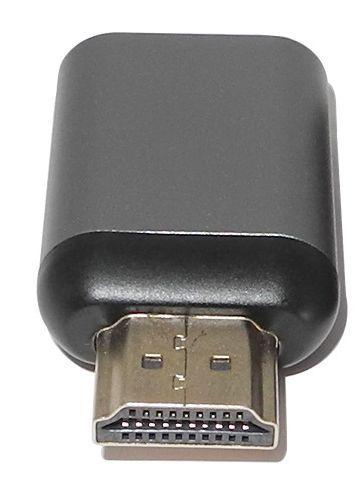 Адаптер - переходник HDMI - USB3.1 Type-С 4K, mini, серый 556147 - фото 2 - id-p182589704