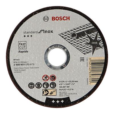 Круг отрезной 230 х 2,0 х 22,2 мм BOSCH Expert for Inox (по нержавеющей стали)