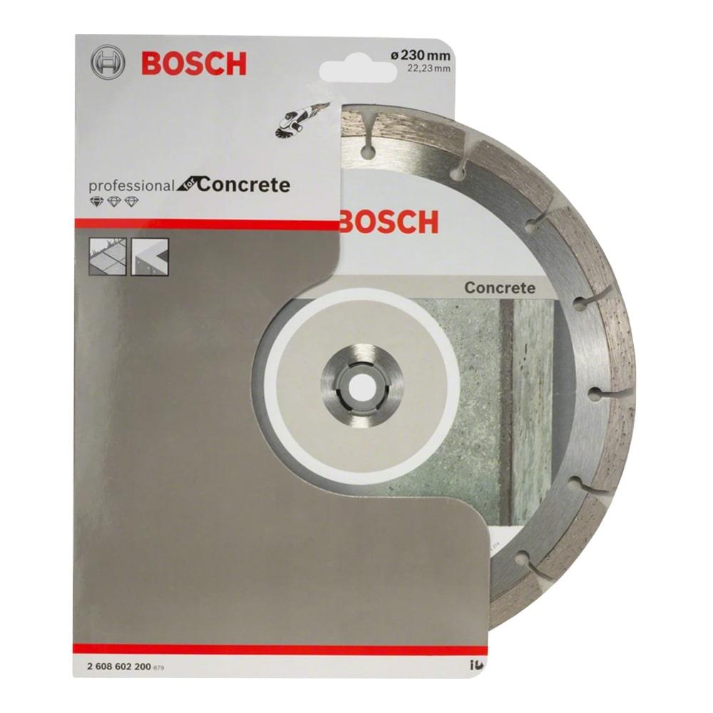 Диск алмазный отрезной 230 х 22.2 мм BOSCH Standard for Concrete (по бетону) - фото 2 - id-p182590022