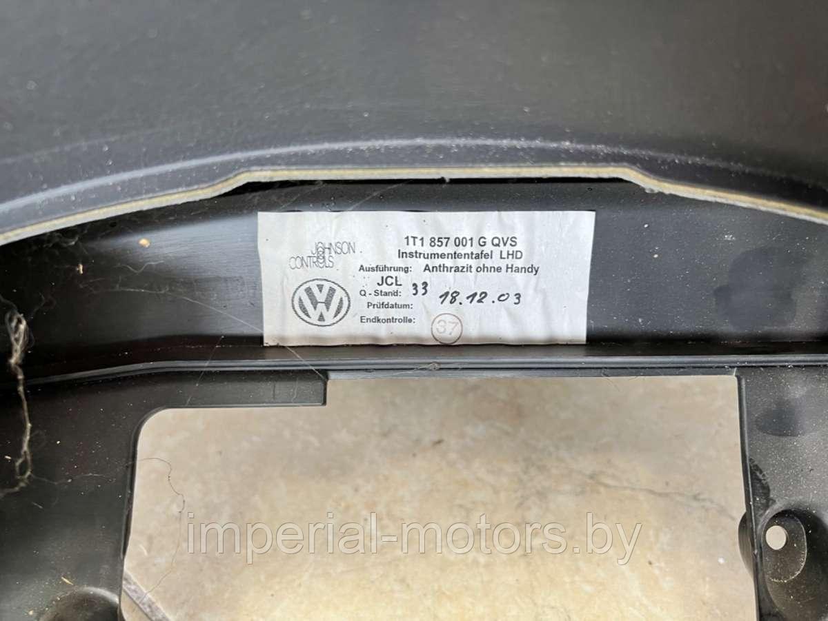 Панель передняя салона (торпедо) Volkswagen Touran 1 - фото 4 - id-p182590299