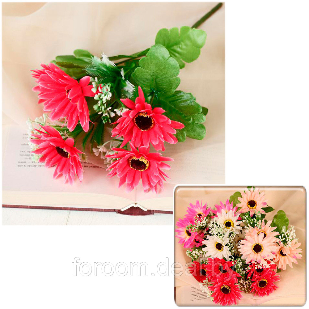Букет искусственных цветов "Доротеантус" 28 см СимаГлобал 5378599 - фото 1 - id-p182589981