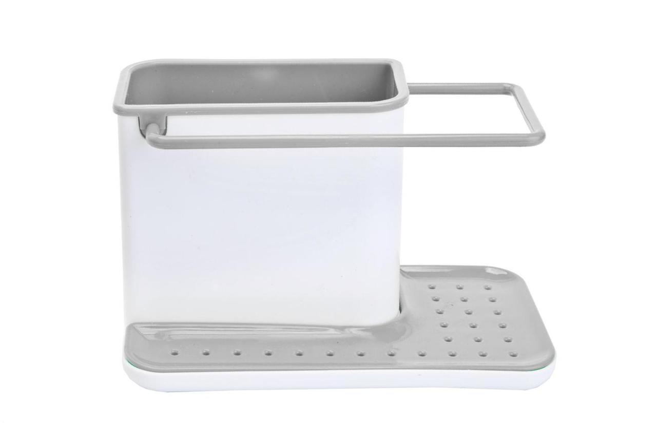 Органайзер для раковины вертикальный, цвета микс (3 in 1 Kitchen Stands)серый