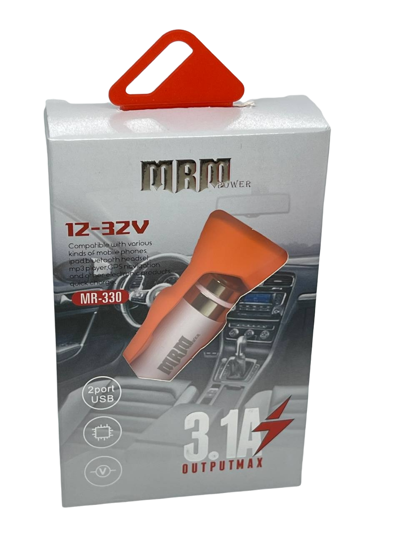Автомобильное зарядное устройство АЗУ MRM MR330 2USB 3.1A Fast Charge - фото 3 - id-p182575652
