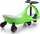 Машинка детская с полиуретановыми колесами зеленая «БИБИКАР», фото 2