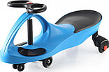 Машинка детская с полиуретановыми колесами синяя «БИБИКАР», фото 7