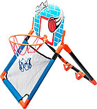 Баскетбольный щит 2 в 1 с креплением на дверь ( без насоса), фото 4