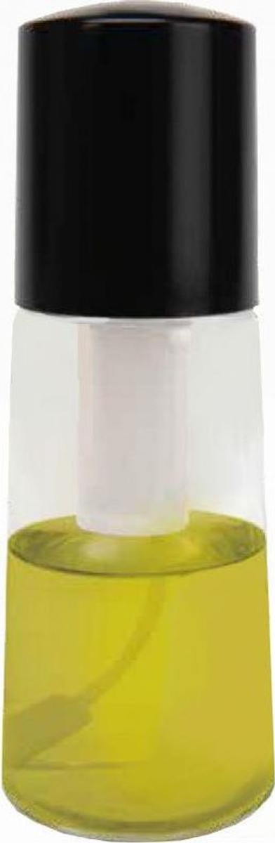 Бутылка-спрей для масла, 16,3х5,8х5,8 см, полипропилен, АBC пластик, черный