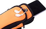 Сумка для телефона с креплением на руку Bradex SF 0738, 100-180 мм, оранжевый, фото 6