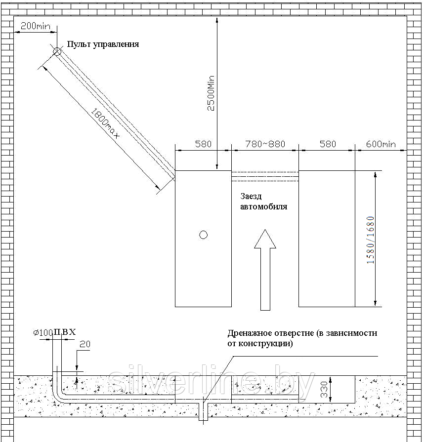 Подъемник ножничный для шиномонтажа FR-6010 - фото 2 - id-p5600760