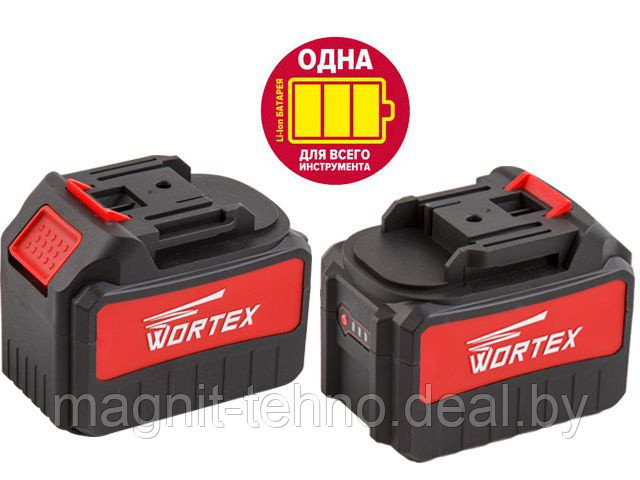 Аккумулятор WORTEX CBL 1860 18.0 В, 6.0 А/ч, Li-Ion ALL1 (CBL18600029) - фото 1 - id-p182633623