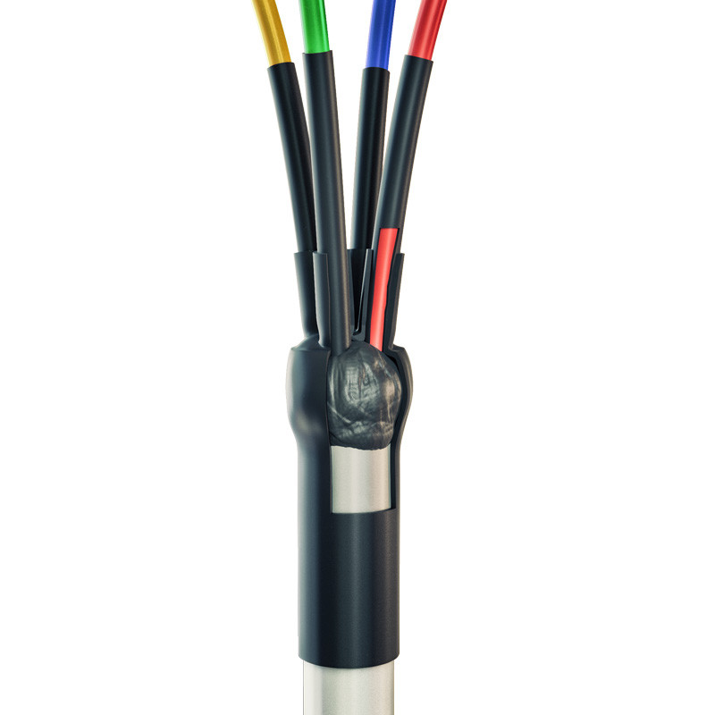 2ПКТп мини - 2.5/10: Концевая кабельная муфта для кабелей сечением 2.5-10 мм с пластмассовой изоляцией до 400