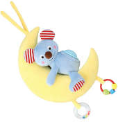 Музыкальная мягкая плюшевая игрушка подвеска Коала на луне, арт 1847-1 - фото 2 - id-p182669708