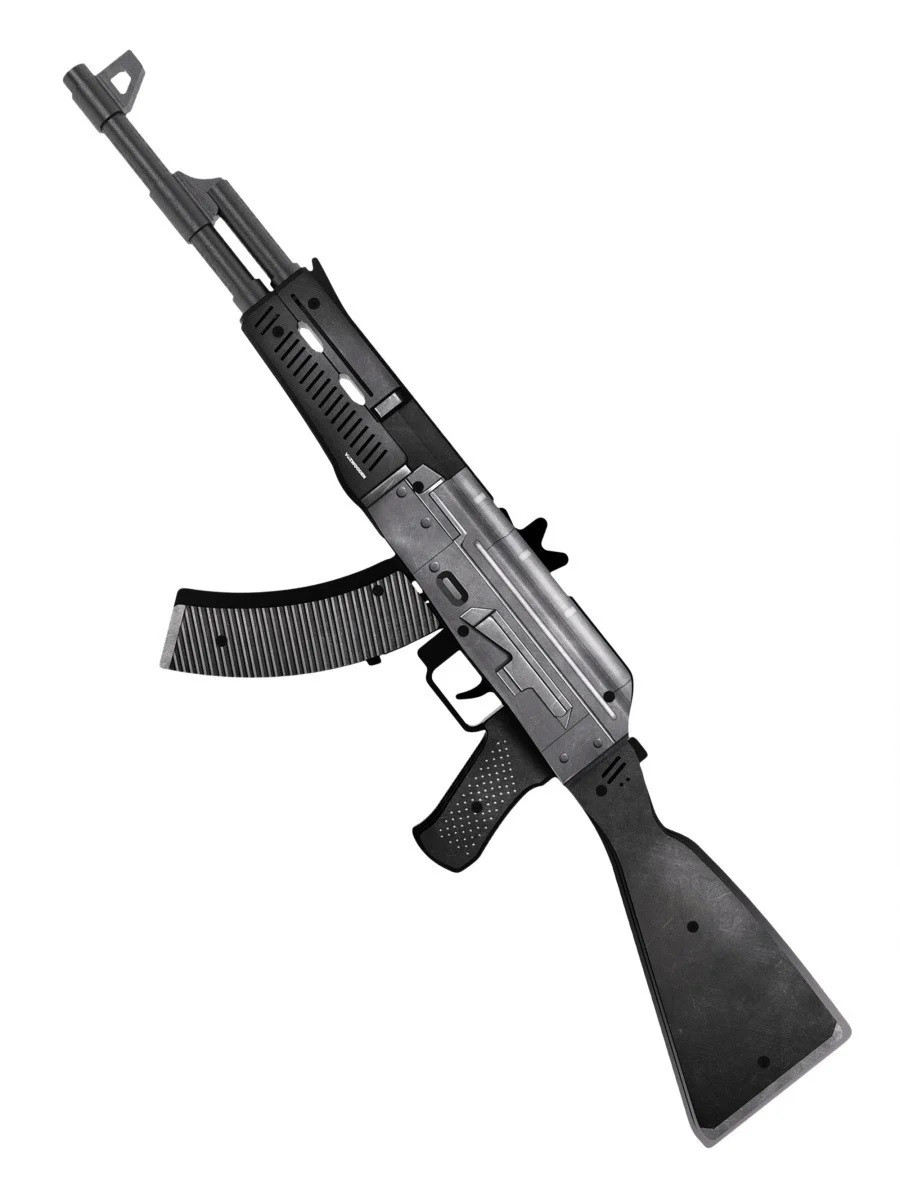 Деревянный автомат VozWooden Active АК-47 Сланец КС ГО / CS GO (резинкострел) - фото 2 - id-p182676519