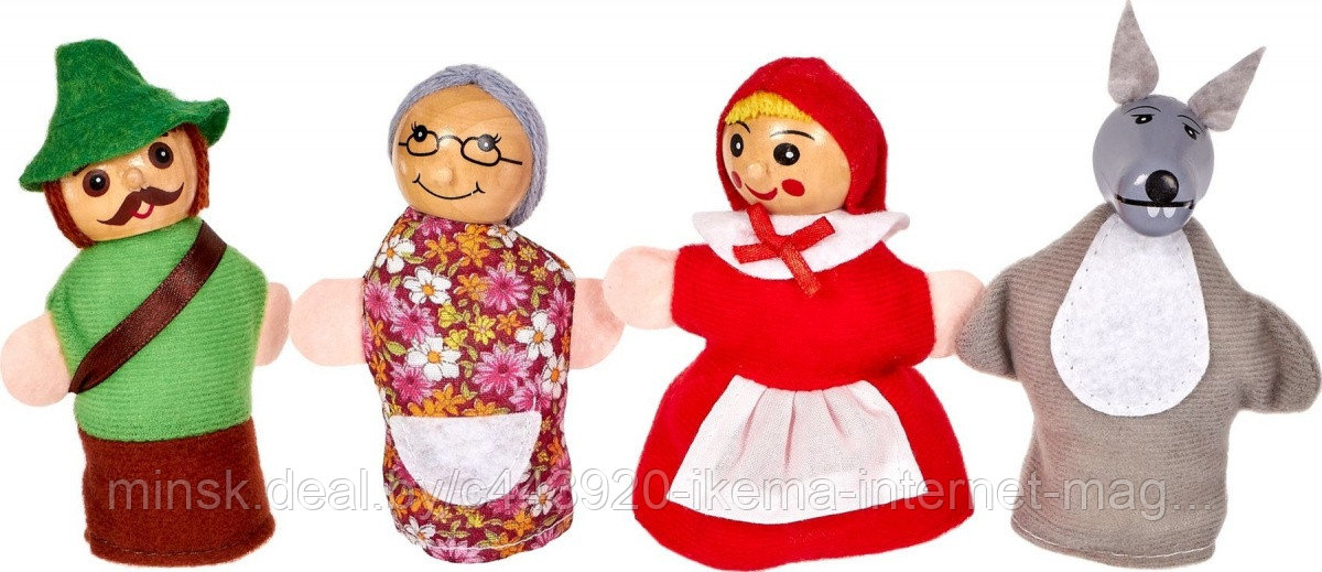 Детский пальчиковый кукольный театр «Красная шапочка» - фото 2 - id-p182676542