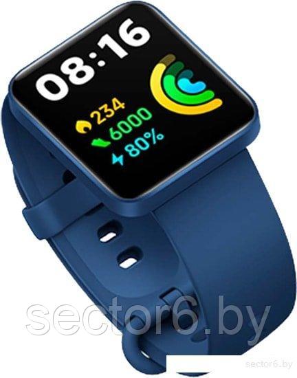 Умные часы Xiaomi Redmi Watch 2 Lite (синий) - фото 2 - id-p182678379