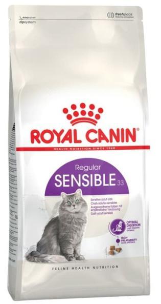Сухой корм для кошек Royal Canin Sensible 4 кг - фото 1 - id-p104081347