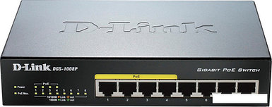 Коммутатор D-Link DGS-1008P