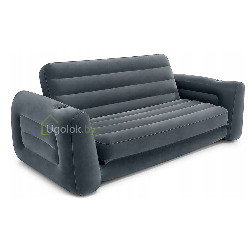 Надувной диван-кровать 224x203x66 см (66552) - фото 1 - id-p182695778