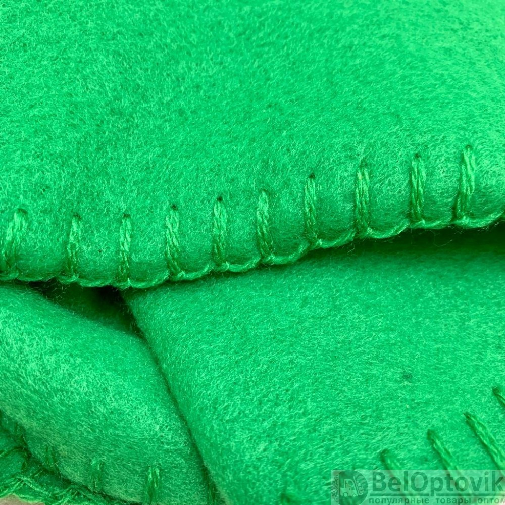 Плед на кровать Флисовый мягкий и теплый, 130х150 см Зеленый - фото 8 - id-p182697501