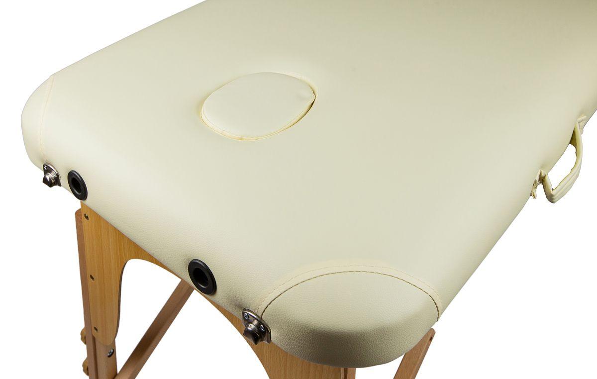 Массажный стол Atlas Sport складной 2-с деревянный 70 см (без аксессуаров) бежевый - фото 3 - id-p182702535