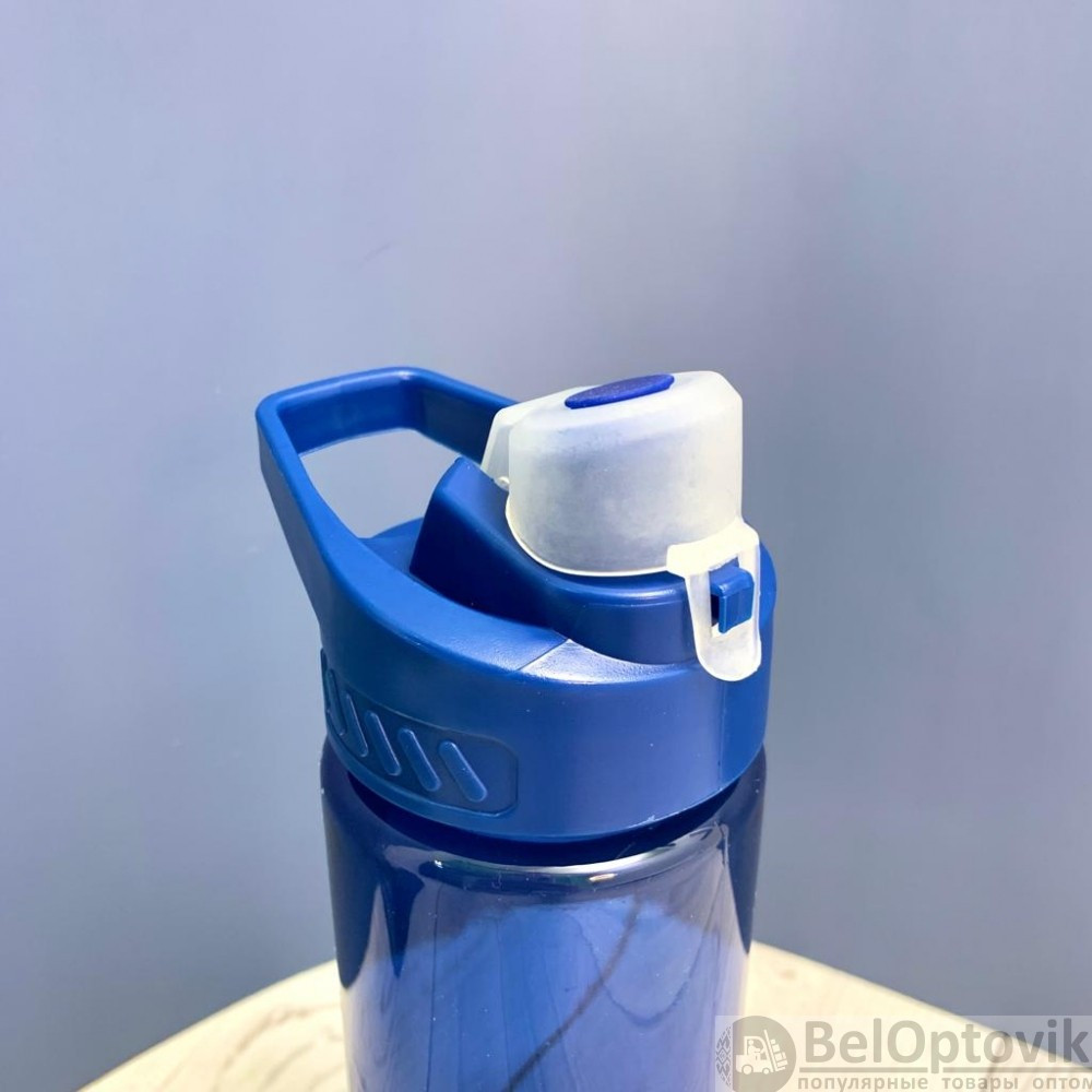 Спортивная бутылка для воды Sprint, 650 мл Синяя - фото 9 - id-p182703340
