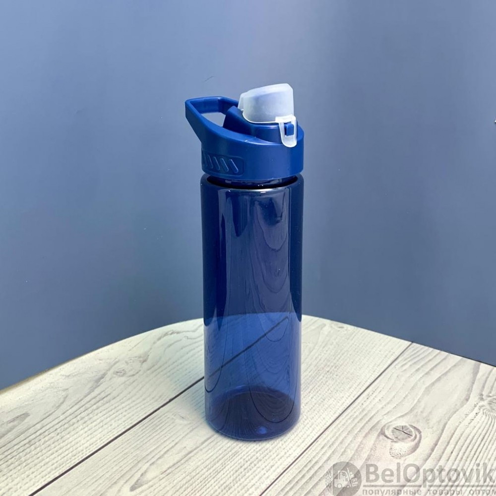 Спортивная бутылка для воды Sprint, 650 мл Синяя - фото 10 - id-p182703340