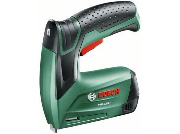 Аккум. степлер BOSCH PTK 3,6 LI в кор. (Удары 30 уд/мин, скобы 4-10, тип скоб 53), фото 2