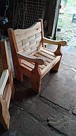 Кресло садовое и банное  из массива сосны "Варяг"