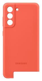 Чехол для телефона Samsung Silicone Cover S21 FE (коралловый)