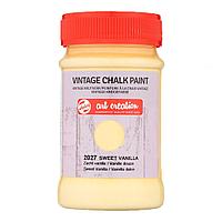 Краска декоративная "VINTAGE CHALK PAINT", 100 мл, 2027 ваниль